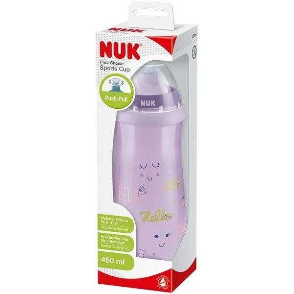 Vaso Sport Cup NUK 450 ml. con boquilla 24 m+ (con Boquilla) - KIDSCLUB Tienda ONLINE