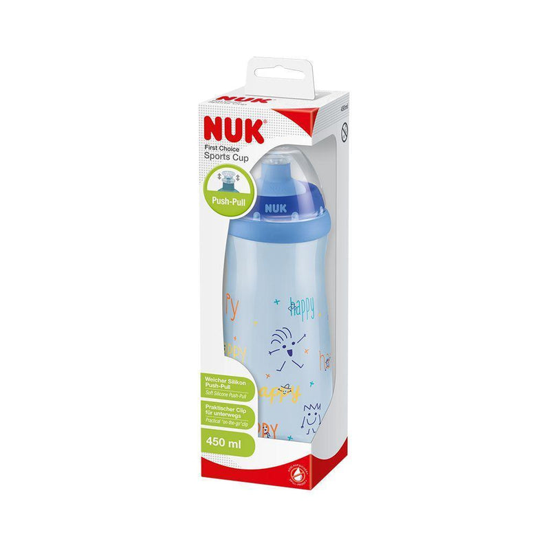 Vaso Sport Cup NUK 450 ml. con boquilla 24 m+ (con Boquilla) - KIDSCLUB Tienda ONLINE