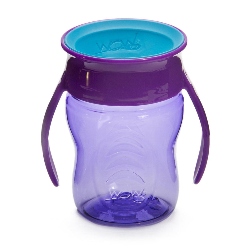 Vaso Wow Cup Baby Tritan Morado - KIDSCLUB Tienda ONLINE