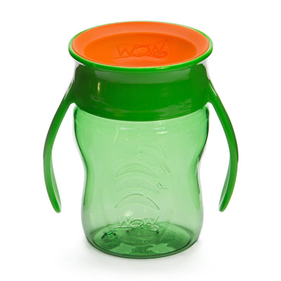 Vaso Wow Cup Baby Tritan Verde - KIDSCLUB Tienda ONLINE