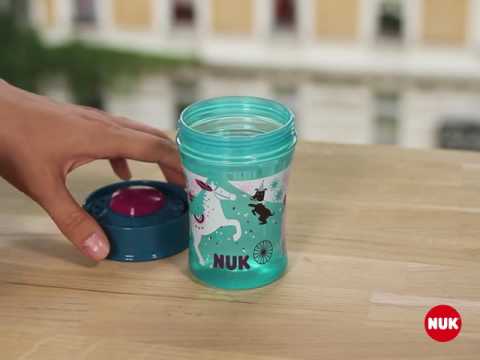 Vaso Magic Cup Nuk Disney 230 Ml 8 M + (Minnie / Mickey)